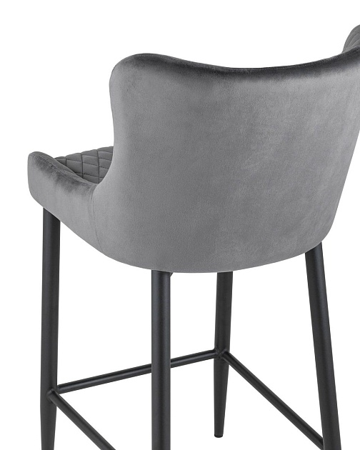 Полубарный стул Stool Group Ститч MC15CT Velvet HLR-21 Dual Фото № 3