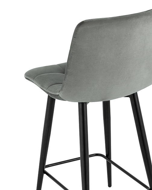 Полубарный стул Stool Group Джанго велюр серый vd-django-b26 изображение 7 Полубарный стул Stool Group Джанго велюр серый vd-django-b26 Фото № 7