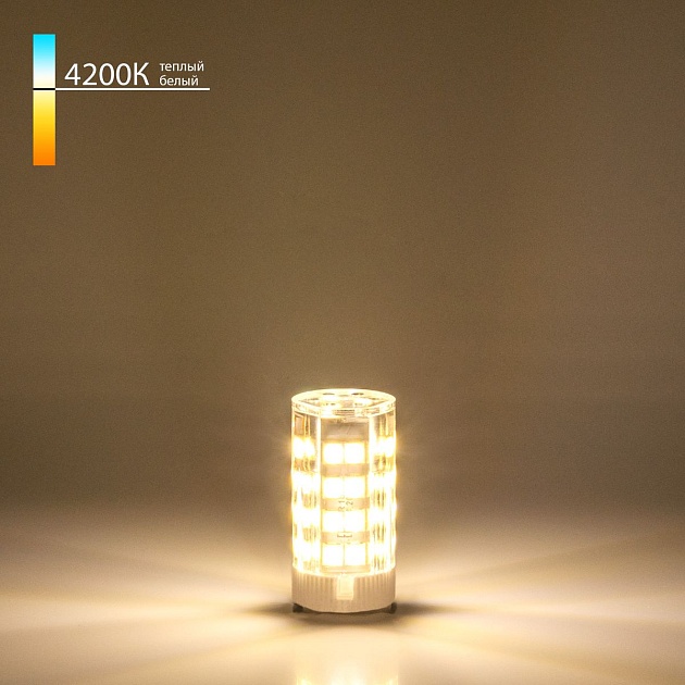 Лампа светодиодная Elektrostandard G9 5W 4200K прозрачная a049869 Фото № 2