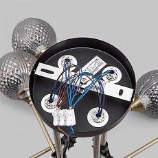 Подвесная люстра IMEX MD.5299-8-S-AB+BK 2