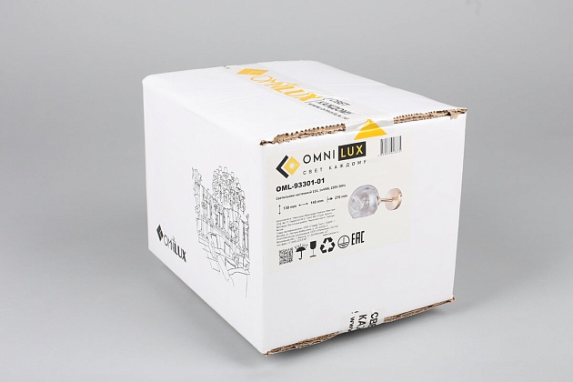 Бра Omnilux Ostellato OML-93301-01 изображение 3 Бра Omnilux Ostellato OML-93301-01 Фото № 3