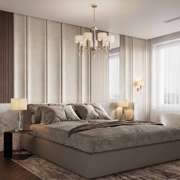 Подвесная люстра Odeon Light Exclusive Latte 5403/5 изображение 6 Подвесная люстра Odeon Light Exclusive Latte 5403/5 Фото № 6