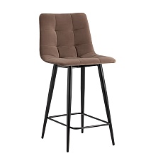 Полубарный стул Stool Group Джанго велюр коричневый vd-django-b12