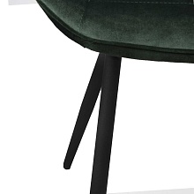 Кухонный стул AksHome Darren темно-зеленый, велюр 76479 3