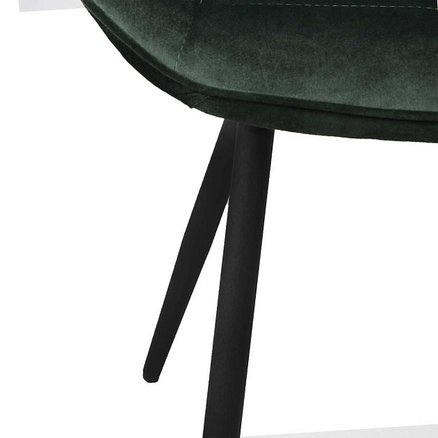 Кухонный стул AksHome Darren темно-зеленый, велюр 76479 Фото № 4