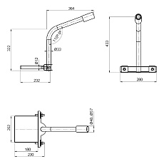 Кронштейн Gauss 903265203 4