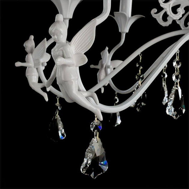 Подвесная люстра Arte Lamp Angelina A5349LM-8WH изображение 5 Подвесная люстра Arte Lamp Angelina A5349LM-8WH Фото № 5