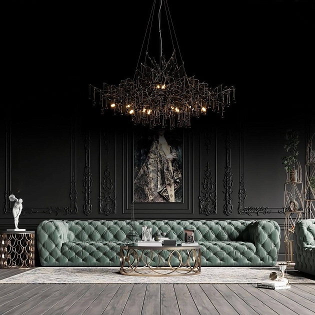 Подвесная люстра Loft IT Bijout 10067/1250 BK изображение 7 Подвесная люстра Loft IT Bijout 10067/1250 BK Фото № 7