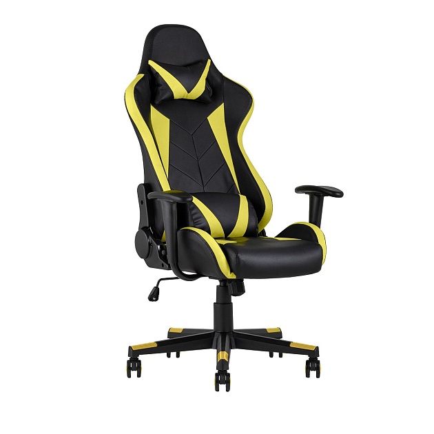 Игровое кресло TopChairs Gallardo желтое SA-R-1103 yellow Фото № 1