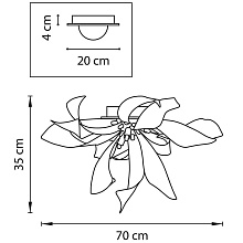 Потолочная люстра Lightstar Turbio 754166 3