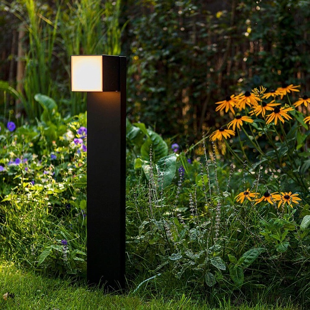 Уличный светодиодный светильник Arte Lamp Belgrade A5193PA-1BK Фото № 5