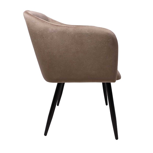 Кресло AksHome Orly бежевый, велюр 67637 Фото № 5