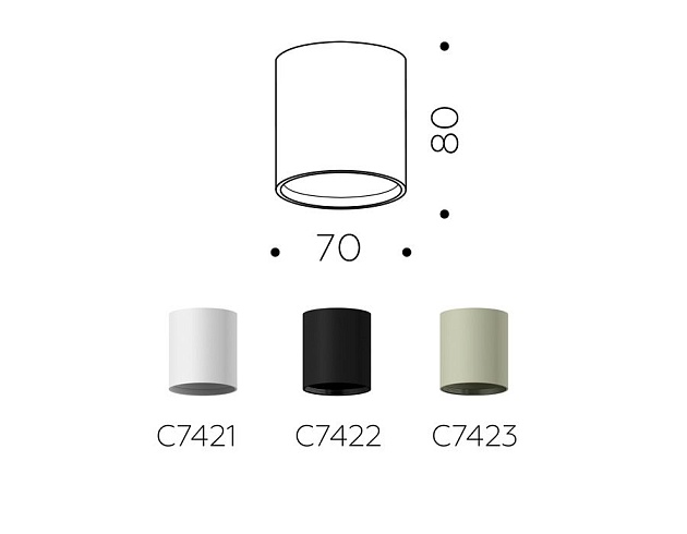 Корпус светильника Ambrella light DIY Spot C7423 Фото № 5