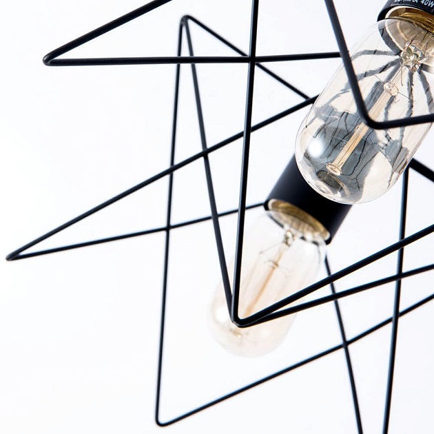 Потолочная люстра Arte Lamp A6048PL-5BK Фото № 4