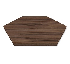 Журнальный стол Sheffilton SHT-S37/ЛДСП 70 медный металлик/орех тьеполо 2883914801 1