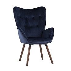 Кухонный стул Stool Group Гранд синий вельвет KAS VELVET BLUE