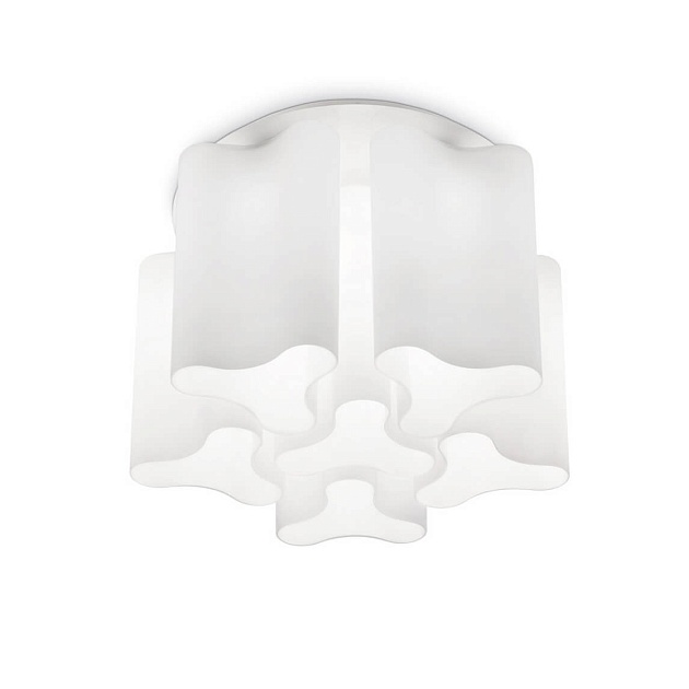 Потолочная люстра Ideal Lux Compo PL6 Bianco 125503 Фото № 1