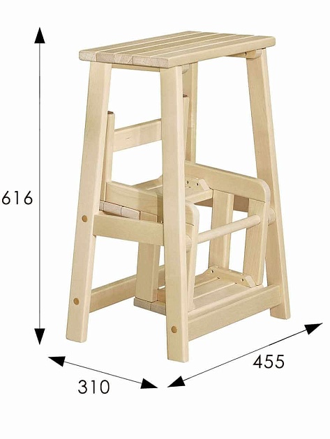 Стул-стремянка Мебелик 007574 изображение 4 Стул-стремянка Мебелик 007574 Фото № 4