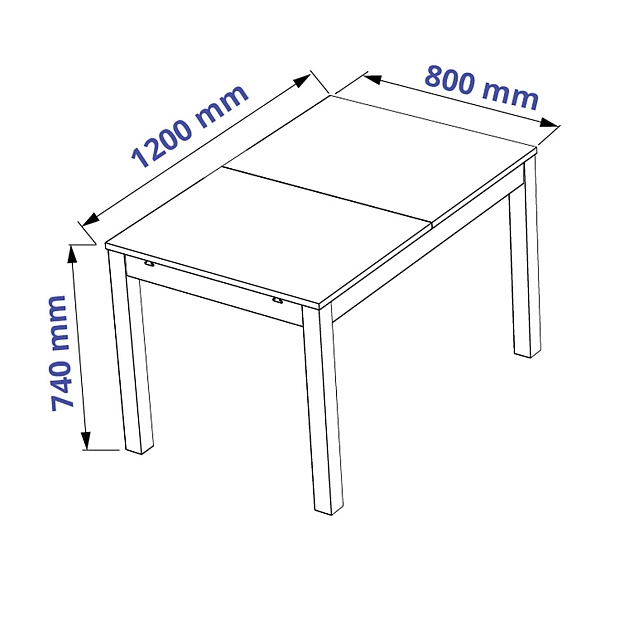 Кухонный стол Шведский Стандарт VÄRDIG M S00500 Фото № 3
