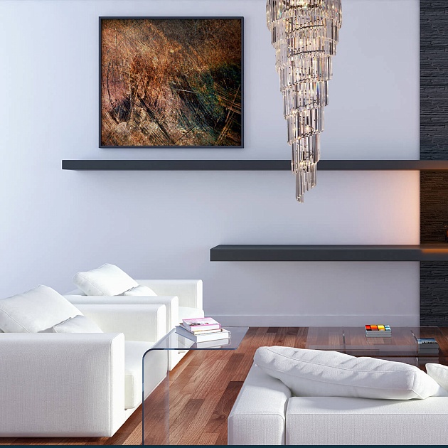 Каскадная люстра Divinare 3011/01 SP-18 изображение 6 Каскадная люстра Divinare 3011/01 SP-18 Фото № 6