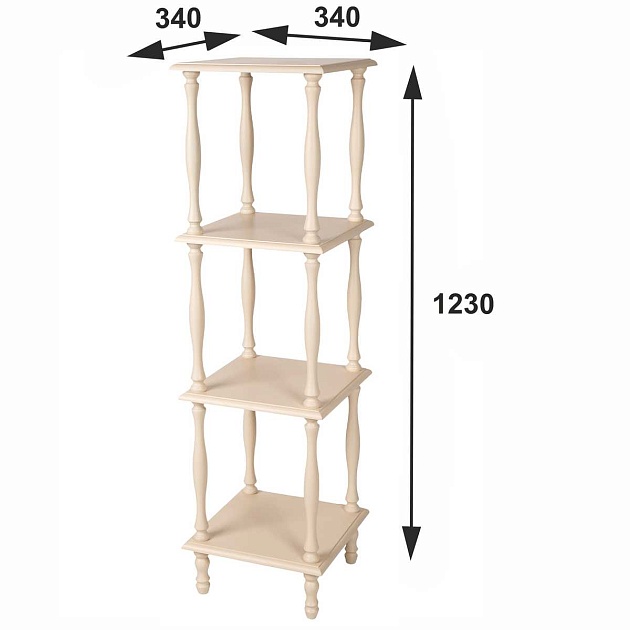 Этажерка Мебелик П 8 002090 Фото № 3