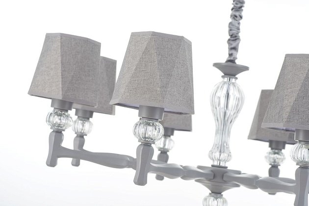 Подвесная люстра Escada 672/8S Grey изображение 3 Подвесная люстра Escada 672/8S Grey Фото № 3