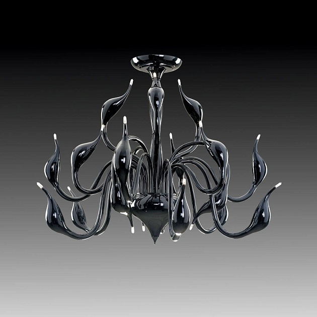 Потолочная люстра Lightstar Cigno Collo Bk 751187 изображение 3 Потолочная люстра Lightstar Cigno Collo Bk 751187 Фото № 3
