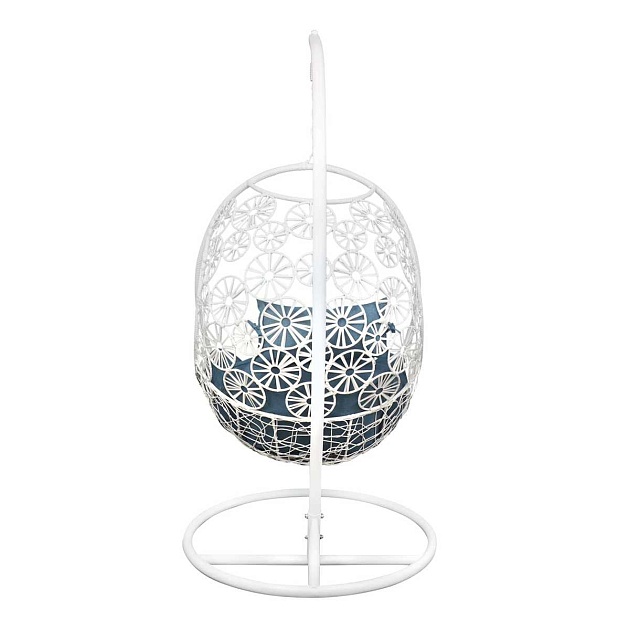 Подвесное кресло AksHome Bali белый, исскуственнный ротанг 75209 изображение 6 Подвесное кресло AksHome Bali белый, исскуственнный ротанг 75209 Фото № 6