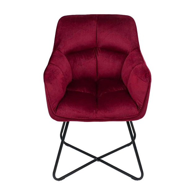 Кресло AksHome Florida бордовый, велюр 81449 изображение 4 Кресло AksHome Florida бордовый, велюр 81449 Фото № 4