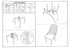 Кухонный стул Woodville Kora 1 15274 1