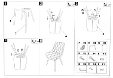 Кухонный стул Woodville Fox 15277 1
