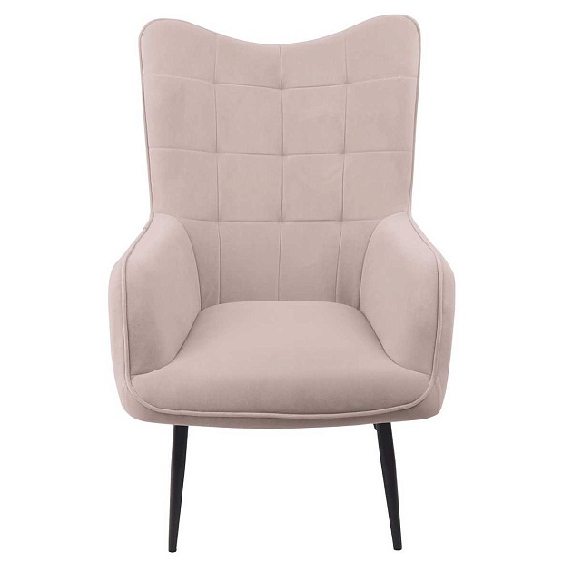 Кресло AksHome Bogema бежевый, велюр 78236 Фото № 5