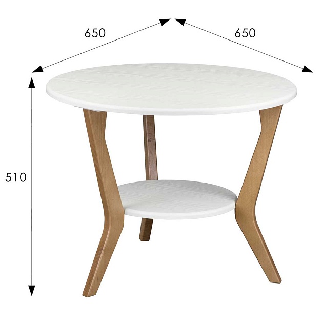 Журнальный стол Мебелик BeautyStyle 13 007833 Фото № 2