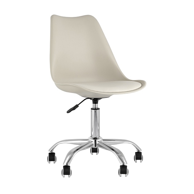 Офисный стул Stool Group BLOK пластиковый бежевый Y818 beige изображение 1 Офисный стул Stool Group BLOK пластиковый бежевый Y818 beige Фото № 1
