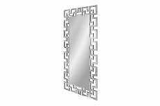 Зеркало Art Home Decor Versus MR-14XL 2000 CR 20х10 см Серебристый 4