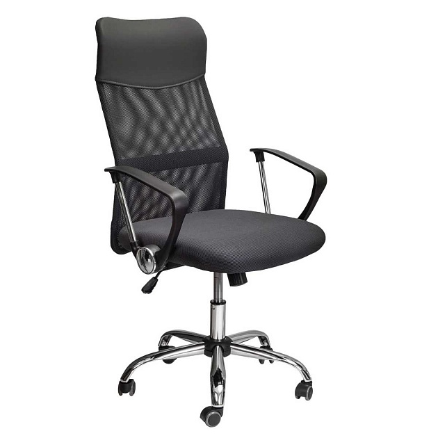 Офисное кресло AksHome Aria чёрный, сетка 65439 изображение 1 Офисное кресло AksHome Aria чёрный, сетка 65439 Фото № 1