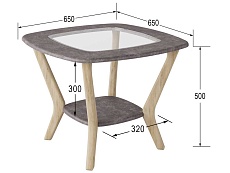 Журнальный стол Мебелик Мельбурн 006935 2