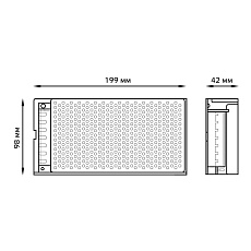 Блок питания Gauss Led Strip PS 12V 150W IP20 15A 202003150 3