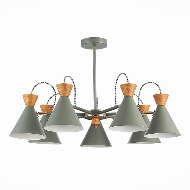 Потолочная люстра Evoluce Modica SLE125112-07 изображение 2 Потолочная люстра Evoluce Modica SLE125112-07 Фото № 2