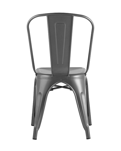 Барный стул Tolix серебристый матовый YD-H440B YG-15 изображение 3 Барный стул Tolix серебристый матовый YD-H440B YG-15 Фото № 3