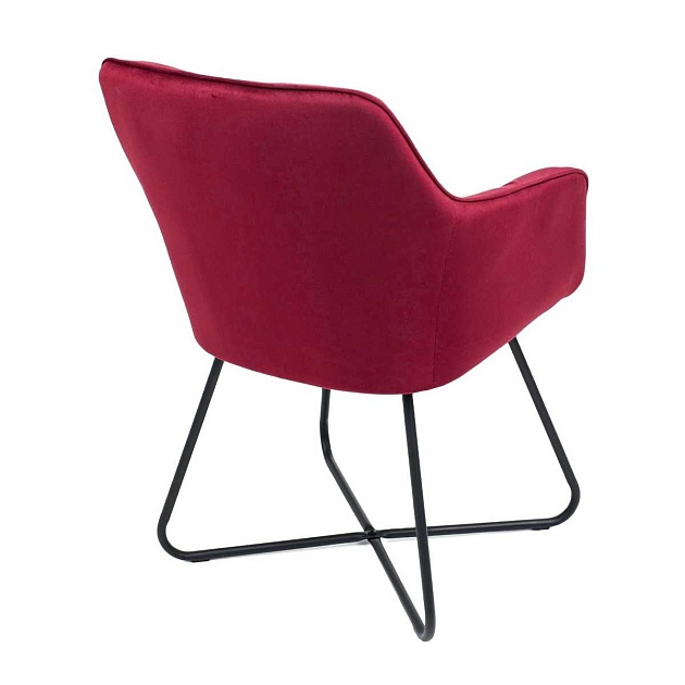 Кресло AksHome Florida бордовый, велюр 81449 изображение 6 Кресло AksHome Florida бордовый, велюр 81449 Фото № 6