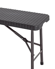 Складная скамья Stool Group 182х28х43см коричневая TZD183 4