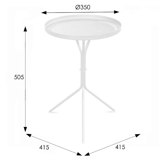 Кофейный стол Мебелик SHT-CT11 007883 Фото № 3