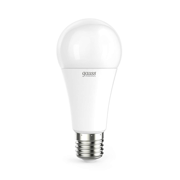 Лампа светодиодная Gauss E27 20W 6500K матовая 23239 Фото № 1