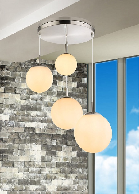 Подвесная люстра Globo Joel 1581-4 изображение 2 Подвесная люстра Globo Joel 1581-4 Фото № 2