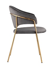 Кухонный стул Stool Group Эвита вельвет темно-серый FDC8022 DARK GREY FUT-81 4