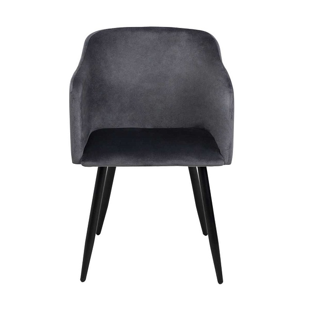 Кресло AksHome Orly темно-серый, велюр 63233 изображение 7 Кресло AksHome Orly темно-серый, велюр 63233 Фото № 7