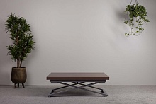 Стол-трансформер Levmar Compact D69/S59 дуб шамони темный/ опоры серебро 7125110717 3