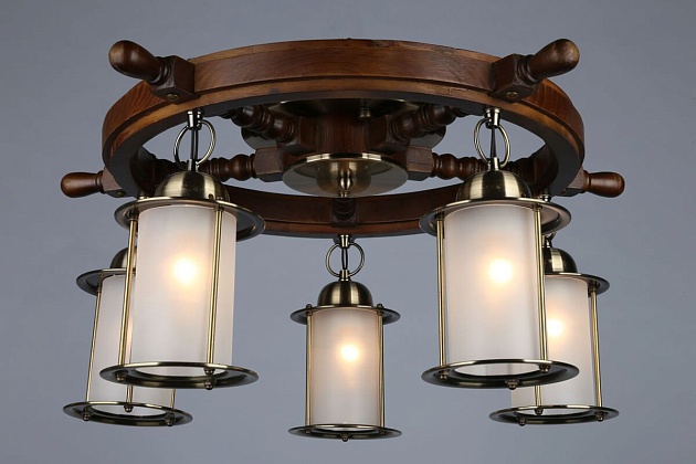 Потолочная люстра Omnilux OML-50307-05 изображение 4 Потолочная люстра Omnilux OML-50307-05 Фото № 4