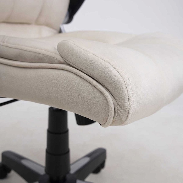 Кресло руководителя AksHome Galio бежевый, велюр 86373 изображение 4 Кресло руководителя AksHome Galio бежевый, велюр 86373 Фото № 4